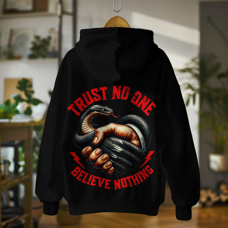 TRUST NO ONE HOODIE